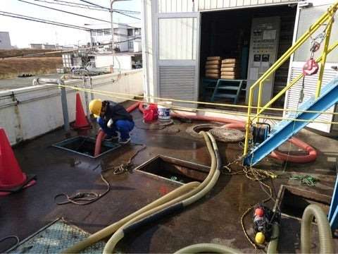 排水処理施設改修工事（準備編）